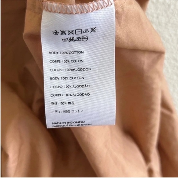 Faithfull The Brand Bloom Midi Dress Hazelnut NWT - Picture 7 of 8